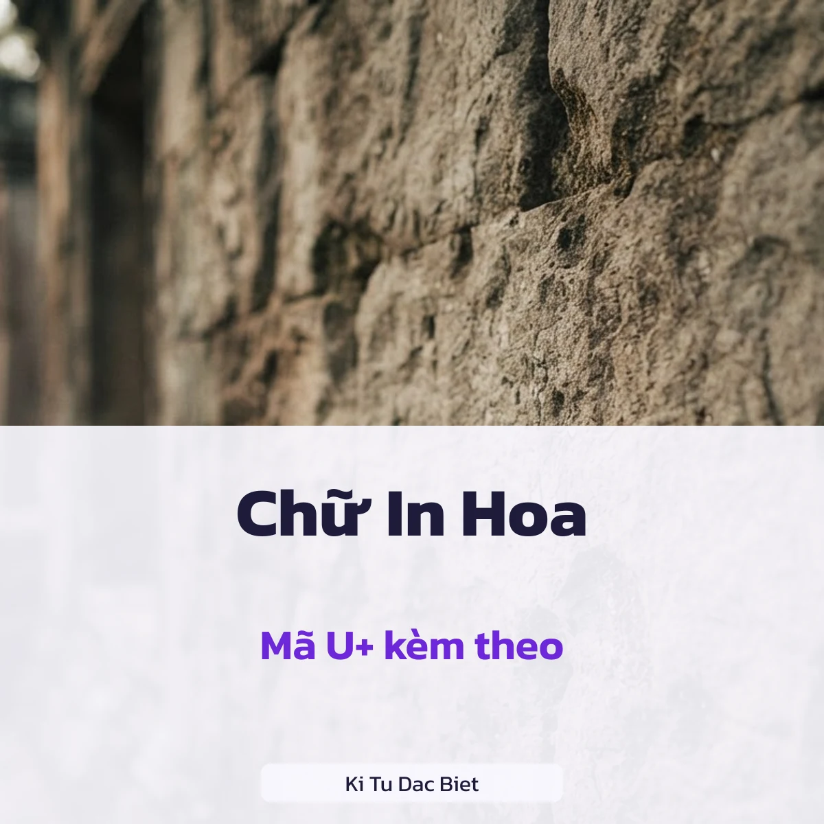 Mã Unicode của chữ in hoa nhỏ ᴀ ʙ ᴅ ᴍ