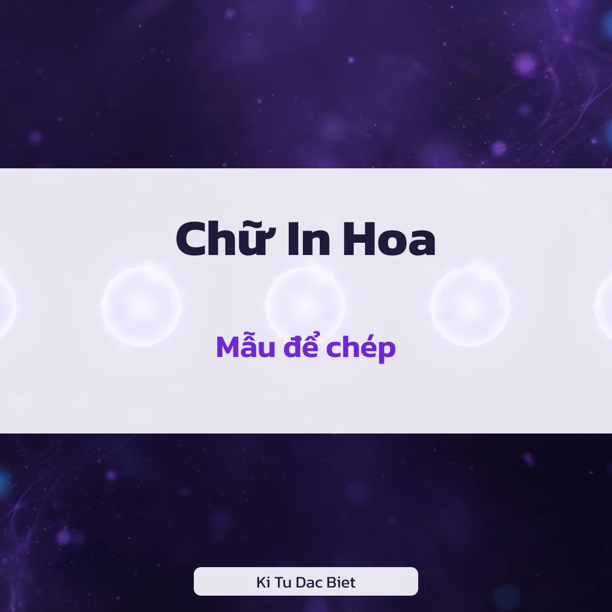 Tên viết bằng chữ in hoa nhỏ small caps để chép